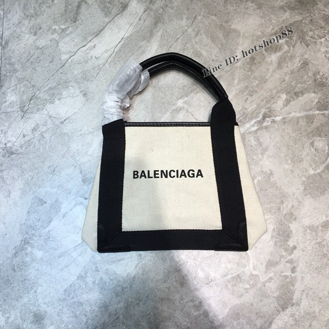 Balenciaga專櫃經典爆款帆布購物袋手提包 巴黎世家迷你托特帆布包 fyj1673